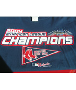 MLB Boston Red Sox 2004 American League Men&#39;s XL Shirt-  Nicely Made! - £8.86 GBP