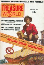 Long John Latham&#39;s Treasure World Magazine January 1971 Missing 40 Tons of Gold - £6.64 GBP