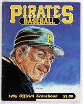 VINTAGE 1985  Pittsburgh Pirates Official Scorebook Chuck Tanner - $14.84