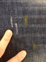 Animale Brazilian Distressed Dark Wash Straight Leg Funky Designer Jeans... - £63.79 GBP