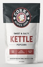 Corks 382794 Sweet and Salty Kettle Popcorn Gluten Free 3.5oz. Pack of 1 - £13.26 GBP