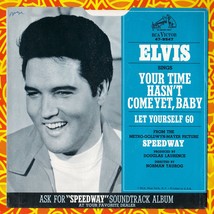 Elvis Presley 45 RPM Picture Sleeve Only - Your Time Hasnt Come Yet Baby (EX) - £31.97 GBP