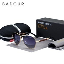 BARCUR High Quality TR90 Sunglasses Polarized Men&#39;s Sun glasses Women Pilot - £24.84 GBP