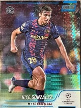 Nico Gonzalez 2021-22 - Topps Stadium Club Chrome Champions Rookie #28 BARCELONA - £1.95 GBP