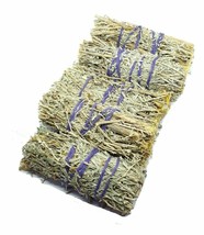 Desert Sage Smudge Sticks 4&quot; Natural Cotton Bind Cleansing Desert Spirit... - $17.40