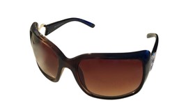 Esprit Womens Sunglass Brown Gold Square Plastic , Brown Gradient Lens 19319 535 - £14.37 GBP