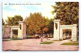 Postcard McLellan Gateway City Park Denver Colorado CO - £2.95 GBP