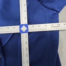 Ashley Scott Vintage Blue Wool Trench Coat image 5