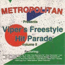 Metropolitan Viper&#39;s Freestyle Hit Parade Vol. 2 U.S. Cd 1994 10 Trks Leo Deleon - £18.68 GBP