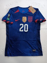 Trinity Rodman USA USWNT 2023 World Cup Stadium Blue Away Womens Soccer Jersey - £63.27 GBP+