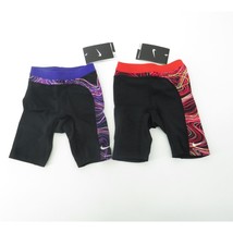 Nike Boys Jammer Swimwear Black Purple Red Shorts Size 4-5 (20) NWT $108 - $35.64