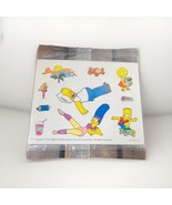 The Simpsons Vintage Collectible Stickers Livingroom Card - $13.52 CAD