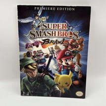 Super Smash Bros Brawl Premiere Edition Official Strategy Guide | NO POSTER - £3.92 GBP