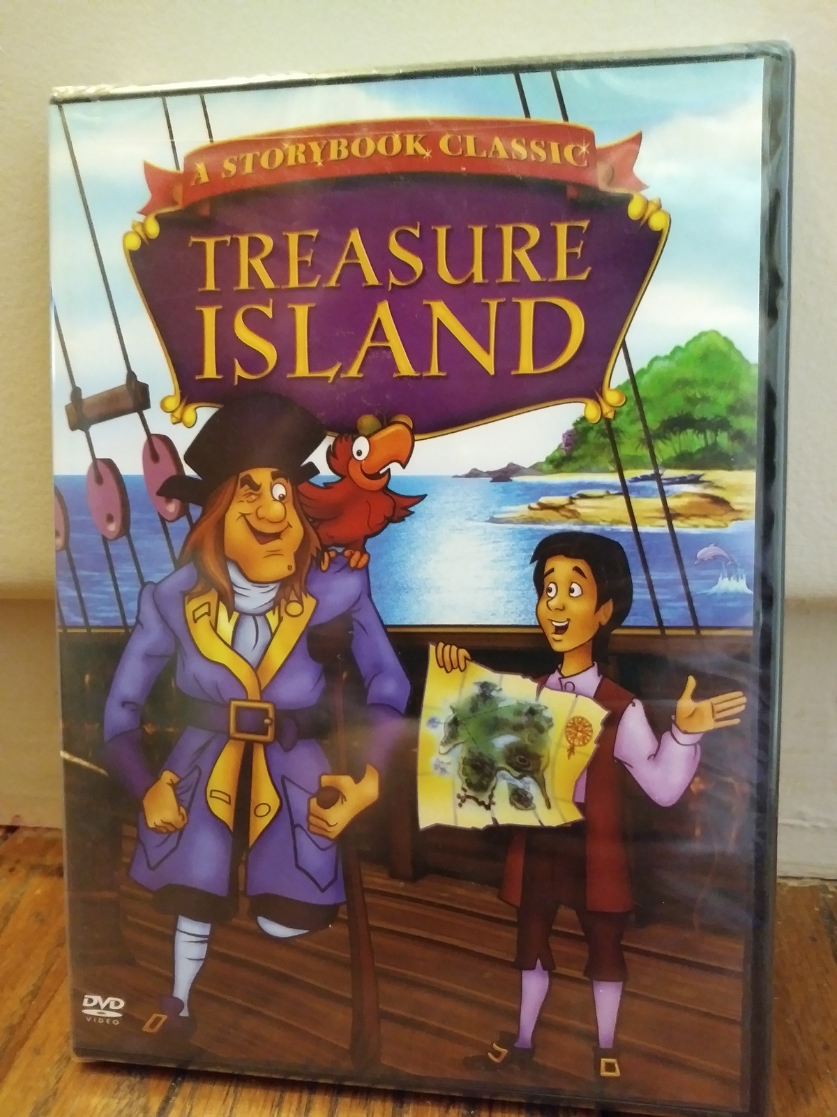 NEW/UNOPENED - A Storybook Classic: Treasure Island DVD 796019 763592 - $6.99