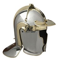 NauticalMart Armor Aux Infantory &#39;E&#39; Niederbieber Roman Helmet -One Size - Met - £154.92 GBP