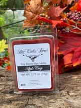 Handmade APPLE CRISP Soy Blend Wax Melts 2.75 Oz Candle Warmer Cube Tarts - £5.08 GBP
