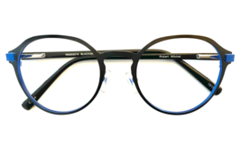 Robert Mitchel Eyeglasses RM 202215 Black/Blue 51-20-140 (Paint Chipped) - $33.66