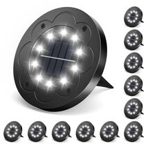 Brightown Solar Lights Outdoor Waterproof LED In-Ground Cold White 12 Pack - $116.10 MXN Brightown Solar Lights Outdoor Waterproof LED In-Ground Cold White 12 Pack - $116.10 MXN