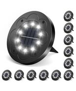Brightown Solar Lights Outdoor Waterproof LED In-Ground Cold White 12 Pack - $116.10 MXN Brightown Solar Lights Outdoor Waterproof LED In-Ground Cold White 12 Pack - $116.10 MXN