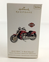 Hallmark Keepsake Ornament Harley Davidson Motorcycle 2010 VRSC V-Rod Mu... - $24.70
