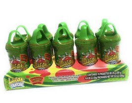 Lucas Muecas Pepino Pickle Flavored Lollipop W/Chili Powder Mexican Cand... - $18.90 CAD