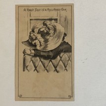 Front Seat In A Railroad Car Victorian Trade Card  VTC 4 - £5.53 GBP