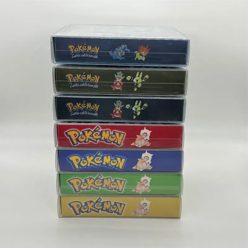 Pokemon GBC Blue Crystal Gold Green Red Silver Yellow 7 Versions GBC Game In Box - £15.61 GBP+