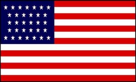 American Flag 32 Stars (1858-1859) - 3x5 Ft - £15.72 GBP
