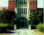  Lafayette IN Purdue University Union Building Main Entrance Chrome Post... - $2.92