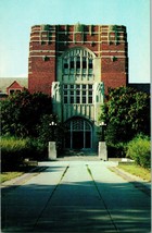  Lafayette IN Purdue University Union Building Main Entrance Chrome Postcard T17 - £2.33 GBP