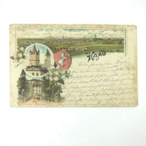 Postcard Germany Haag in Oberbayern Schloss Thurme Castle Antique 1905 RARE - £4.77 GBP