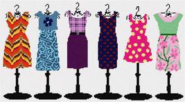 Pepita Needlepoint Canvas: Colorful Wardrobe, 18&quot; x 10&quot; - £100.71 GBP+