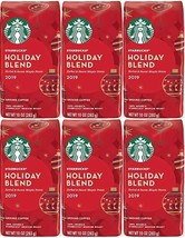 Starbucks Holiday Blend Ground Coffee - 10 Ounce - 6 Bags - $633.30 MXN