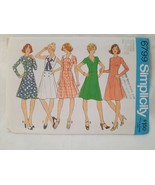 VTG Simplicity 70&#39;s Pattern 6799 Dress w/ Princess Seams 5 Styles Sizes ... - £11.59 GBP