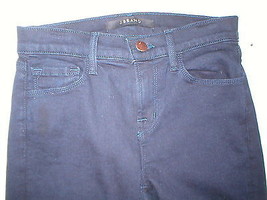 J Brand Jeans BlueBird Skinny Womens New 26 USA Dark Blue Bird Mid Rise   - $183.15