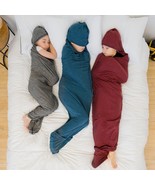Hug Sleep Hooded Sleep Pod Move For Kids, Wearable Blanket For 7-10 Year, Grey - $103.97