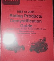 Toro Wheel Horse 85-01 Electrical Circuits Guide-Abridged: Garden and Zero-Turn - £23.88 GBP