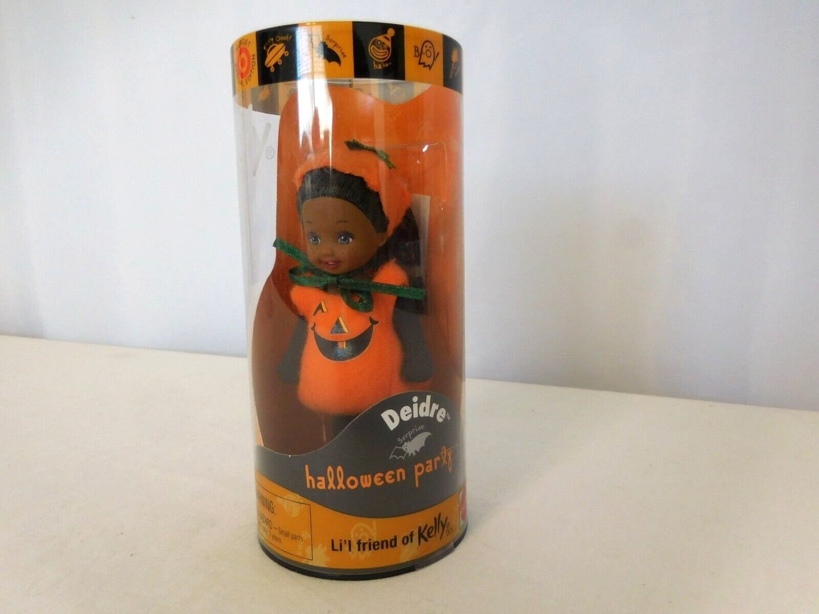 Primary image for Barbie Kelly Li'l Friends Deidre Halloween Party Pumpkin Doll New 2000 Mattel