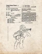 Van Halen Musical Instrument Support Patent Print - Old Look - £6.35 GBP+