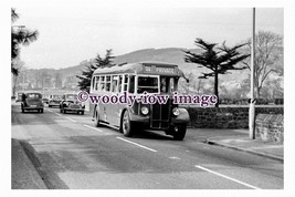 gw0032 - Mansfield Traction Coach Bus no 13 at Darley in 1961 - print 6x4 - £1.98 GBP