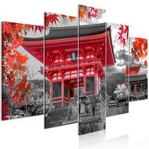 Tiptophomedecor Stretched Canvas Wall Art  - Kyoto, Japan Wide - Stretch... - £71.67 GBP+
