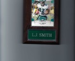 L.J. SMITH PLAQUE PHILADELPHIA EAGLES FOOTBALL NFL   C - $3.95