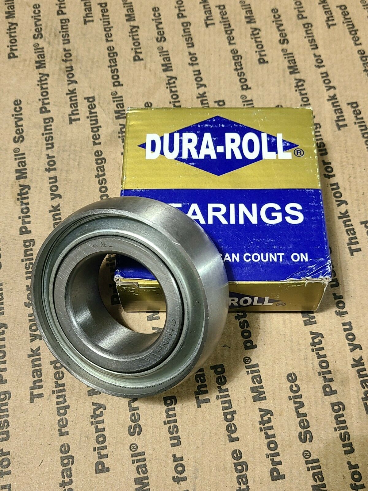 DURA-ROLL Agricultural Shielded Ball Bearing,Round Bore, Spherical, W210... - $18.99