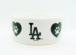 Los Angeles Dodgers 2783 Medium White Ceramic Pet Bowl - €29,77 EUR