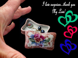 SOLD! Call me at 970-799-1788, I&#39;ll paint a floral porcelain box just for YOU - £21.98 GBP