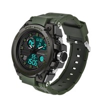 Mens Watch Military Sports Outdoor Waterproof Watches for Men Date Multi... - $34.75