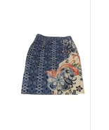 Anthropologie Moulinette Soeurs Mosaic Floral Hawaiian Pencil Skirt Size 4 - £34.94 GBP