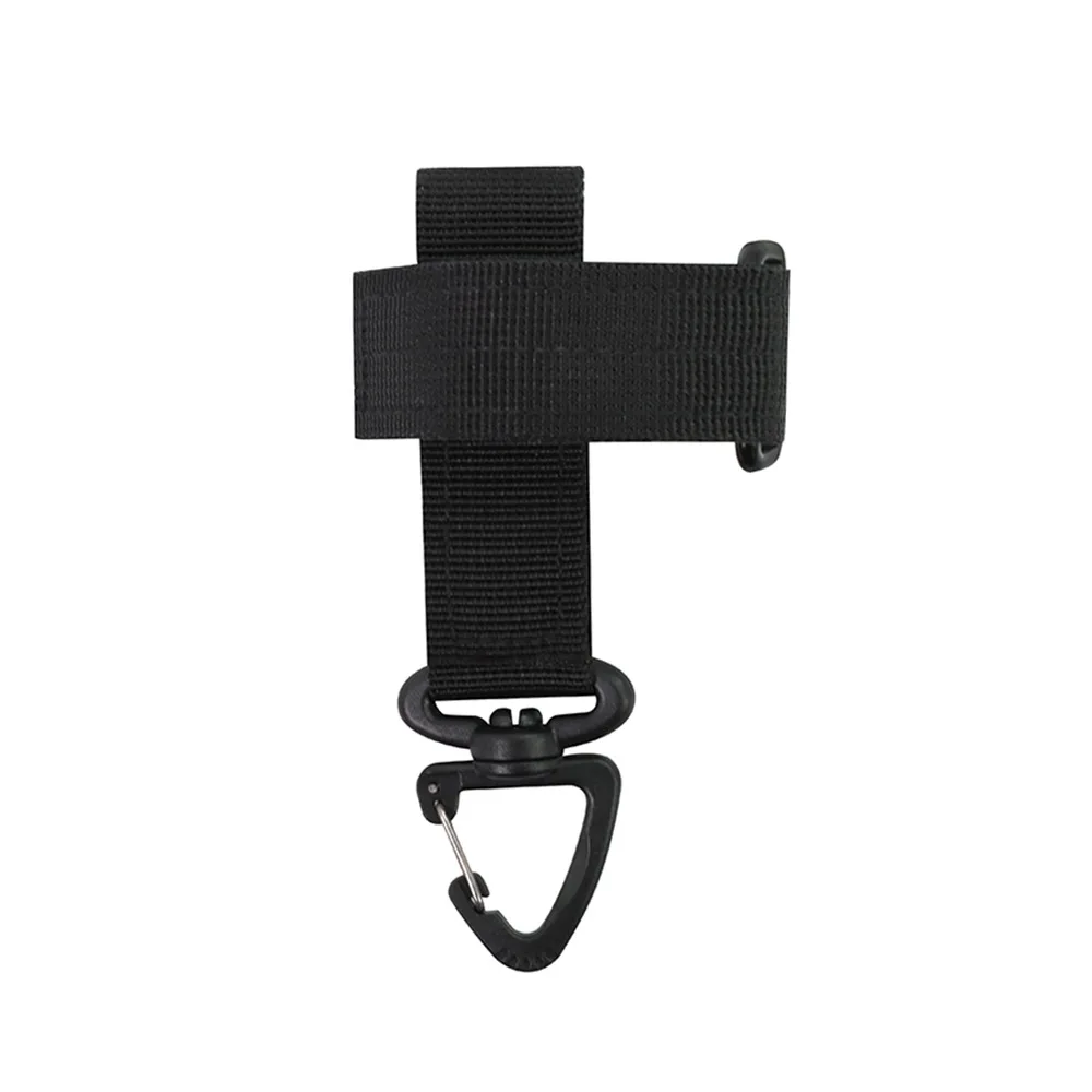 1 Outdoor Keychain  Gear Clip Fixed Pocket Belt Keychain Webbing Glove Rope Hold - £81.67 GBP