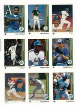  9  1989 Upper Deck Baseball Cards #2   MCGWIRE, GIBSON, MARTINEZ    EXMT - £7.53 GBP