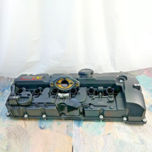 Fits BMW 328i X3 X5 E82 E83 N52 3.0L Black Plastic Valve Cover For 11127... - $58.47